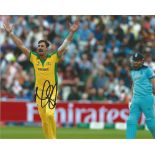 Mitchell Starc Signed Australia Cricket 8x10 Photo. Good Condition. All signed pieces come with a