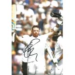 Ian Bell Signed England Cricket 8x10 Photo. Good Condition. All signed pieces come with a