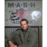 Mash 8x10 Photo Signed By Actor Mike Farrell Who Played Bj Hunnicutt. Good Condition. All signed