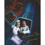 Barbara Eden I Dream of Jeannie hand signed 10x8 photo. This beautiful hand-signed photo depicts