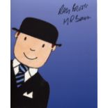 Mr Benn 8x10 Photo From The Children s TV Series Mr Benn Signed By Series Narrator, Actor Ray