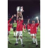 Manchester United 8x12 Photo Signed By Former Manchester United Defender David May Pictured
