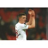 Declan Rice Signed West Ham & England 8x12 Photo. Good Condition. All signed pieces come with a