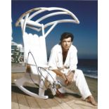 Pierce Brosnan signed 10 x 8 colour Photoshoot Portrait Photo, from in person collection autographed