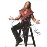 Shawn Michaels signed 10 x 8 colour Wrestler Portrait Photo, from in person collection autographed