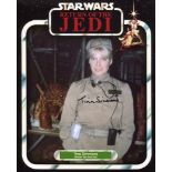 Star Wars 8x10 Star Wars Movie Photo Signed By Actress Tina Simmons Who Played A Rebel Technician In