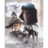 Star Wars 8x10 Star Wars Photo Signed By Actor Julian Glover. Good Condition. All signed pieces come