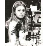 Britt Ekland Actress Signed 8x10 Photo. Good Condition. All signed pieces come with a Certificate of
