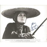 Angie Dickinson Actress Signed 8x10 Photo. Good Condition. All signed pieces come with a Certificate