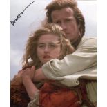 Highlander 8x10 Photo From The Film Highlander Signed By Actress Beatie Edney. Good Condition. All