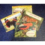 Brooke Bond tea cards in 4 special printed albums. Wildlife in Danger, Asian Wildlife, Tropical