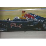 Motor Racing Heikki Kovalainen signed 12x8 colour photo. Good Condition. All signed pieces come with
