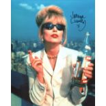 Joanna Lumley 8x10 Photo From Absolutely Fabulous Signed By Actress Joanna Lumley. Good Condition.