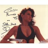 Caroline Munro 8x10 Photo From The Cult Science Fiction Movie Starcrash Signed By Actress Caroline
