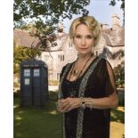 Doctor Who 8x10 Inch Photo From Doctor Who Signed By Actress Felicity Kendal. Good Condition. All