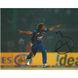 Lasith Malinga Sri Lanka Cricket Signed 8x10 Photo. Good Condition. All signed pieces come with a