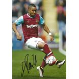 Dimitri Payet Signed West Ham United 8x12 Photo. Good Condition. All signed pieces come with a