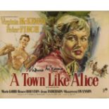Virginia Mckenna 8x10 Photo From The Film A Town Like Alice Signed By Actress Virginia Mckenna. Good