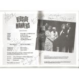 Maurice Thorogood, John Inman, Peter Symonds, Nikki Kelly and Georgina Moon signed Bedside Manners
