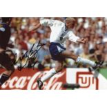 Paul Gascoigne 8x12 Photo Signed By Legendary Football Paul Gascoigne, Pictured Scoring For