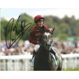 Oisin Murphy Signed Horse Racing Jockey 8x10 Photo. Good Condition. All signed pieces come with a