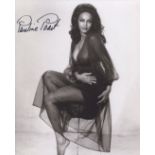 Pauline Peart Hammer Horror Scream Queen Actress Pauline Peart Signed 8x10 Photo. Good Condition.