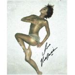 Victoria Beckham Spice Girls Singer Signed 8x10 Photo. Good Condition. All signed pieces come with a