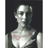 Olivia Williams signed 10 x 8 colour Photoshoot Portrait Photo, from in person collection