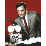 Robert Vaughan signed 10 x 8 colour The Man From Uncle Portrait Photo, from in person collection