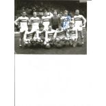 Football Autographed Jack Burkett Photo, A Superb Image Depicting West Ham United Players Posing For