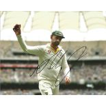 Nathan Lyons Signed Australia Cricket 8x10 Photo. Good Condition. All signed pieces come with a