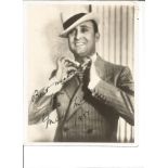 Max Miller signed 10x8 vintage photo. Few knocks to edge of photo but not affecting the signature.