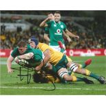Tadhg Furlong Signed Ireland Rugby 8x10 Photo. Good Condition. All signed pieces come with a