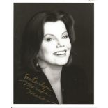 Marsha Mason signed 10x8 b/w photo. American actress and director. She was nominated four times