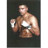 Boxing John Ruiz signed 10x8 colour photo. American former professional boxer who competed from 1992