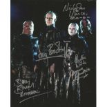 Hellraiser rare multi signed 10x8 photo. This beautiful rare hand-signed photo depicts the four main