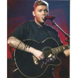 Music James Arthur 10x8 signed colour photo. Good Condition. All signed pieces come with a