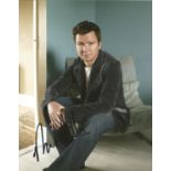 Rick Astley signed 10 x 8 colour Photoshoot Portrait Photo, from in person collection autographed at