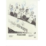 Music Poacher signed 10x8 b/w photo. Good Condition. All signed pieces come with a Certificate of