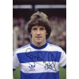 Gordon Hill 8x12 Inch Photo Signed By Former England, Manchester United & Qpr Winger Gordon Hill.