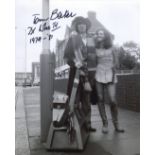 Doctor Who 8x10 Photo From Doctor Who Signed By Actor Tom Baker, The 4th Doctor. Good Condition. All