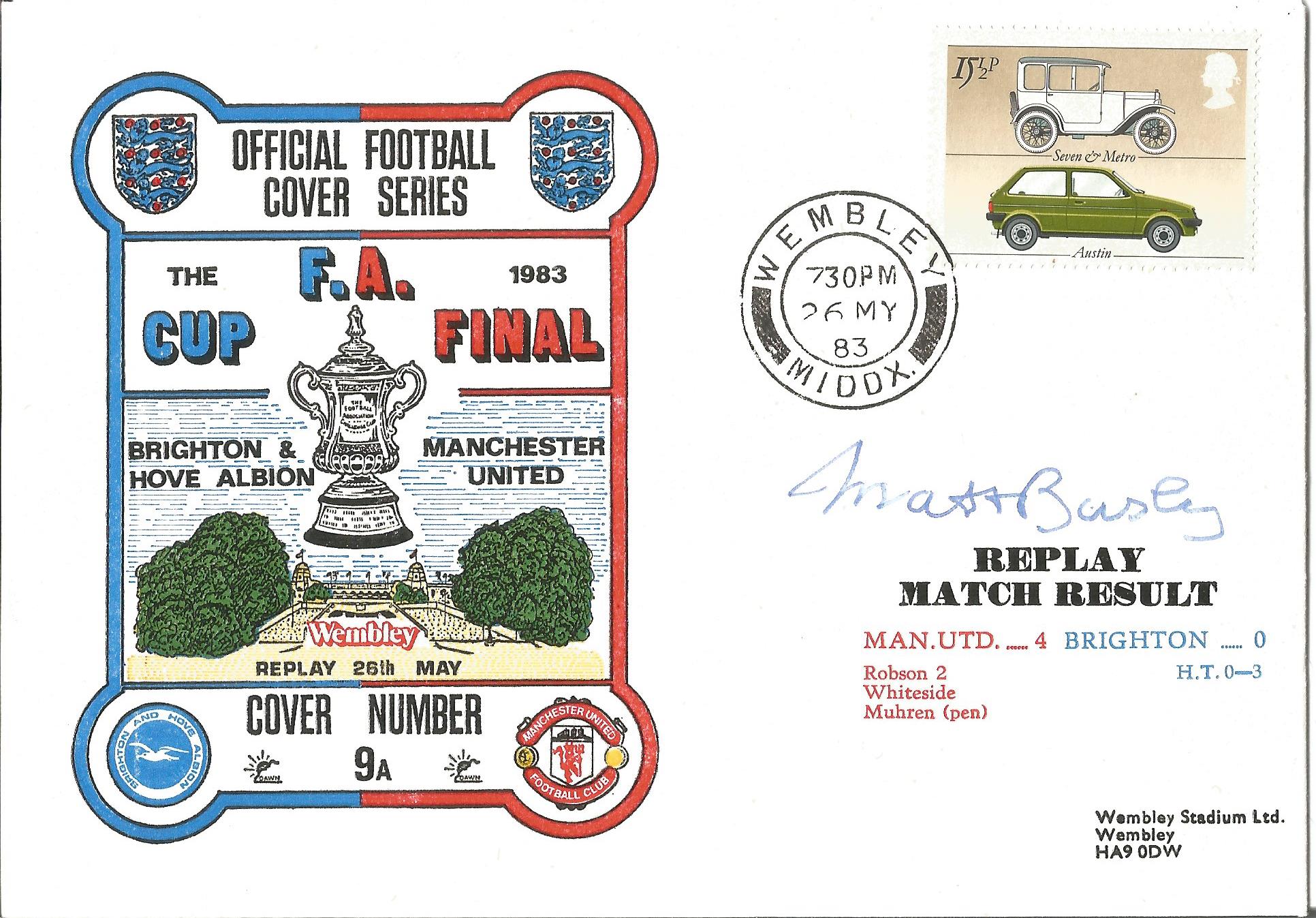 Matt Busby Man United genuine authentic autograph signed FDC cover. Good Condition. All signed