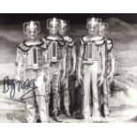 Doctor Who And The Cybermen 8x10 Photo Signed By Actor Barry Noble. Good Condition. All signed