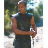 Jacob Anderson Actor Signed Game Of Thrones 8x10 Photo. Good Condition. All signed pieces come