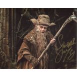 The Hobbit Actor Sylvester McCoy Signed Radagast Lord Of The Rings Movie 8x10 Photo. Good Condition.