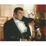 George Lazenby 007 James Bond hand signed 10x8 photo. This beautiful hand-signed photo depicts