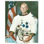 Gordon Fullerton Nasa Astronaut Signed 8x10 Promo Dedicated Photo. Good Condition. All signed pieces