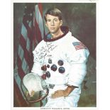 William Lenoir Nasa Astronaut Signed 8x10 Promo Dedicated Photo. Good Condition. All signed pieces