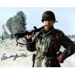 A Bridge Too Far 8x10 Photo From The War Movie A Bridge Too Far Signed By Actor Elliott Gould.