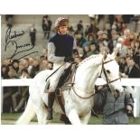 Horse Racing Richard Dunwoody signed 10x8 colour photo on Desert Orchid. Good Condition. All